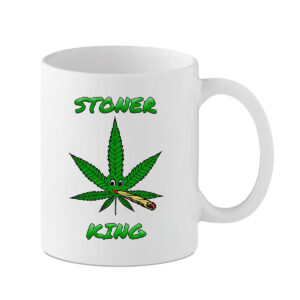 Stoner King Mug, 420 gifts for stoners by MuggaTea